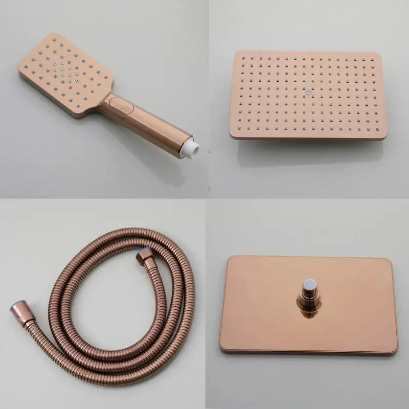 Colonne de douche cuivre réglable - Cuivre