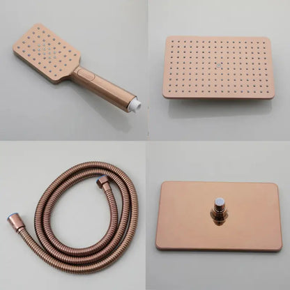 Colonne de douche cuivre réglable - Cuivre