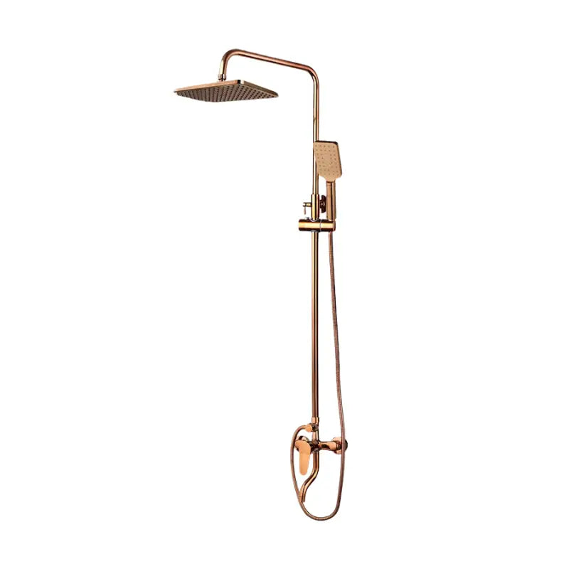 Colonne de douche cuivre réglable - Cuivre