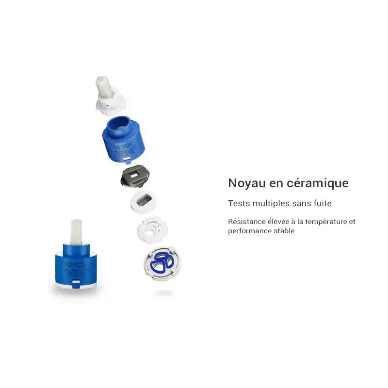 Colonne de douche cuivre suspendue