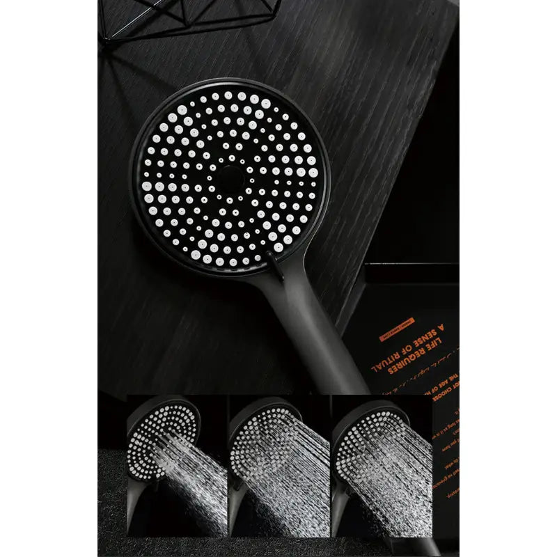 Colonne de douche dorée bec verseur