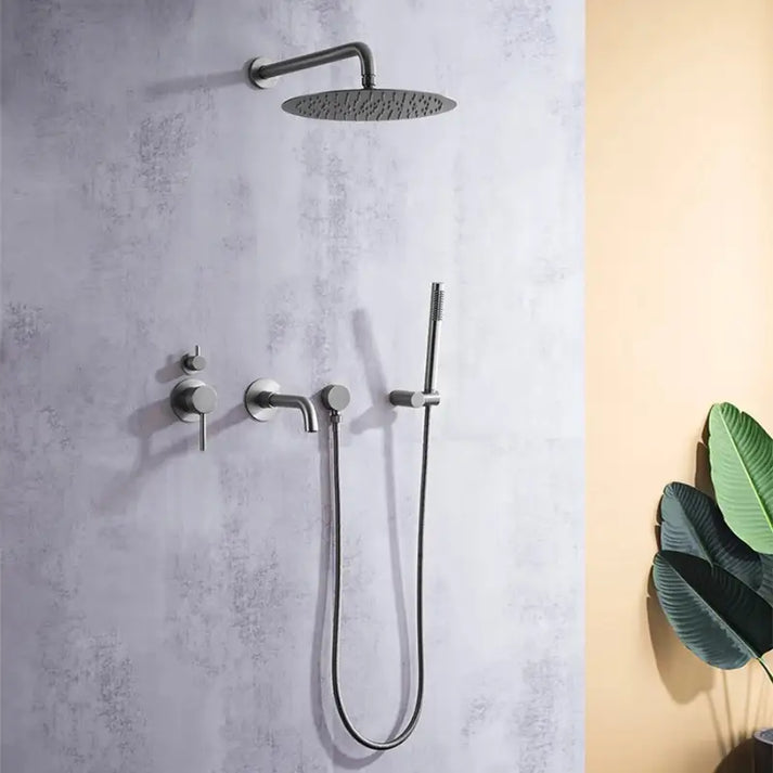 Colonne de douche encastrable brossette