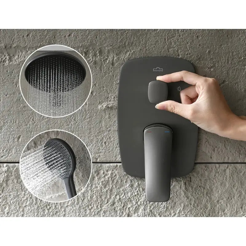 Colonne de douche encastrable laiton