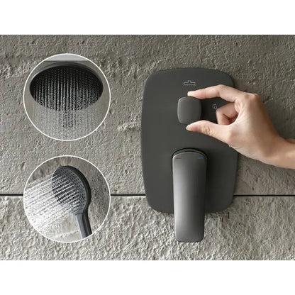 Colonne de douche encastrable laiton