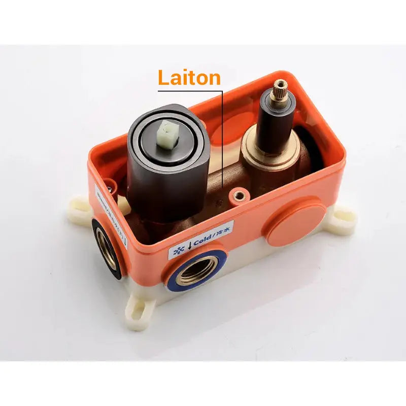 Colonne de douche encastrable laiton