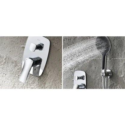 Colonne de douche encastrable laiton