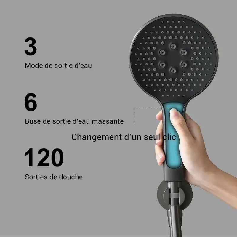 Colonne de douche encastrable laiton