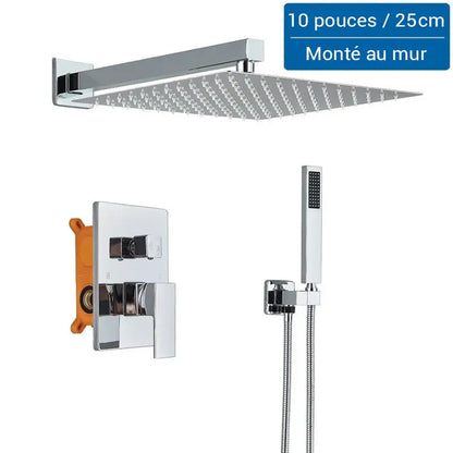 Colonne de douche encastrable murale