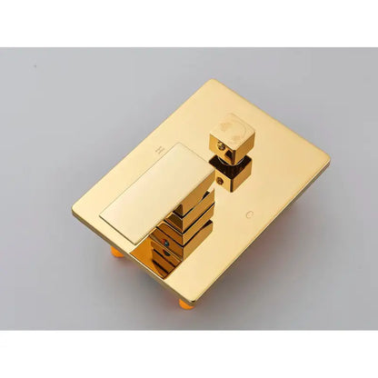 Colonne de douche encastrable plafond