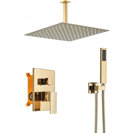 Colonne de douche encastrable plafond