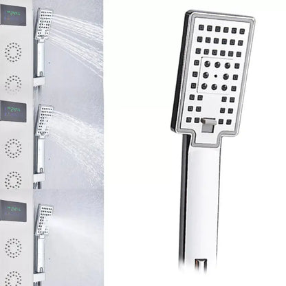 Colonne de douche hydromassante blanche