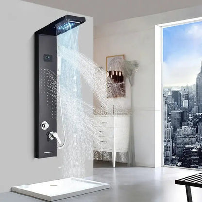 Colonne de douche hydromassante avec LED