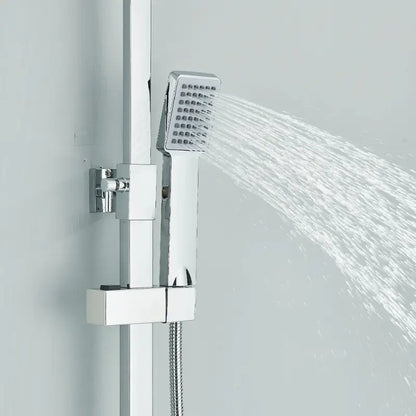 Colonne de douche en inox chrome - Chrome