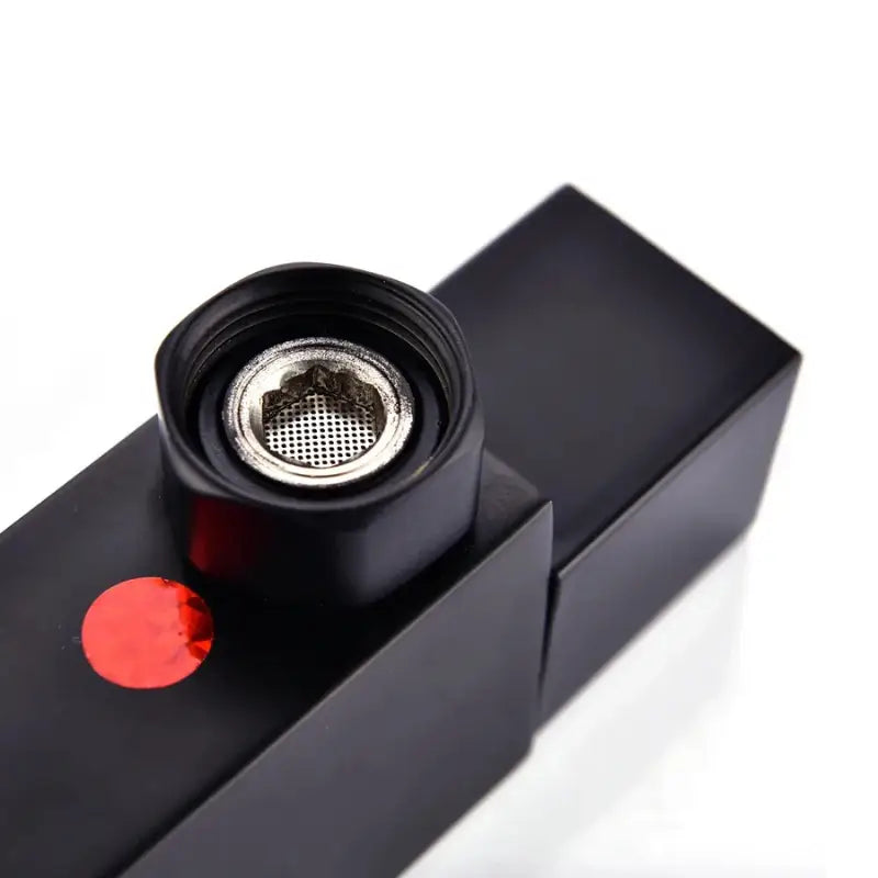 Colonne de douche en inox double pommeau - Noir