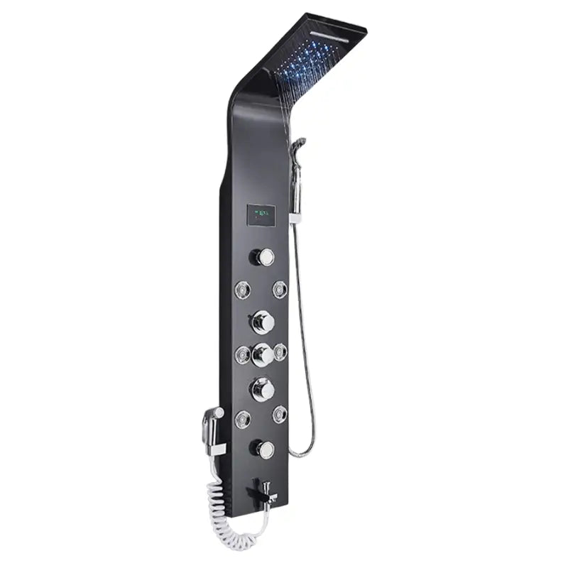 Colonne de douche avec jets hydromassants