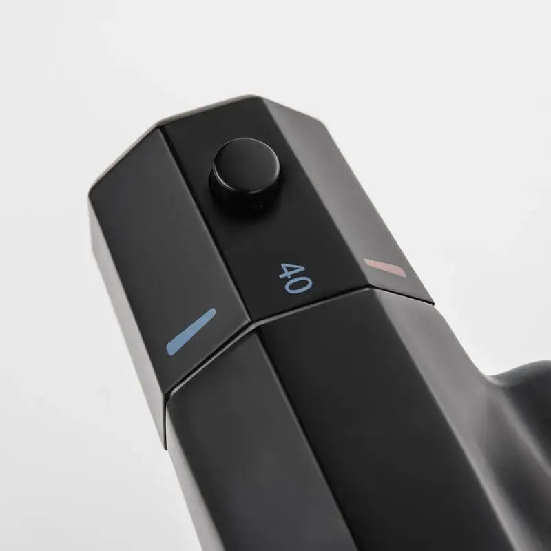 Colonne de douche avec mitigeur baignoire - Noir