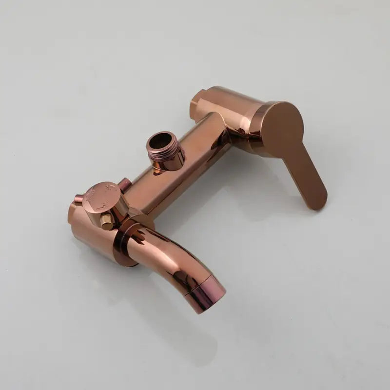 Colonne de douche avec mitigeur mécanique - Or rose