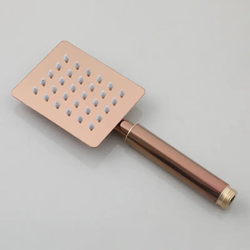 Colonne de douche avec mitigeur mécanique - Or rose