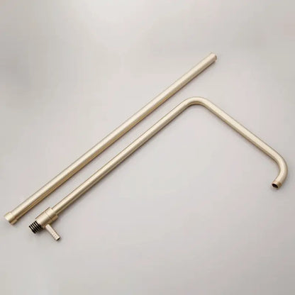 Colonne de douche avec mitigeur rétro - Or