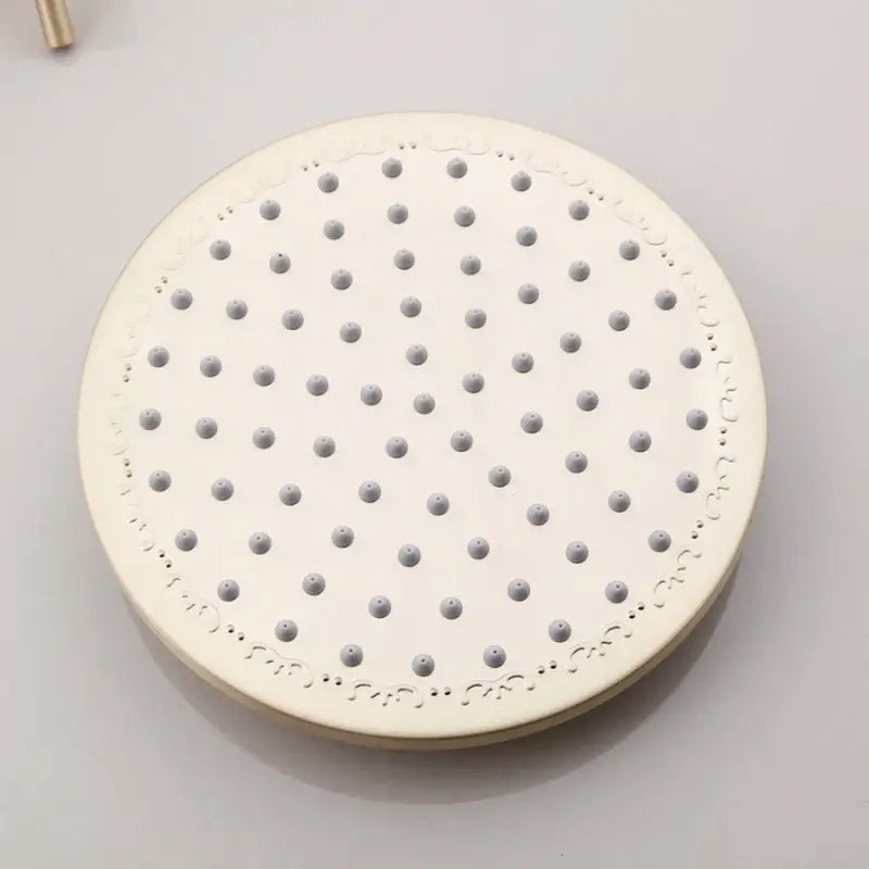 Colonne de douche avec mitigeur rétro - Or