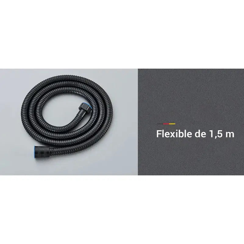 Colonne de douche noire mécanique