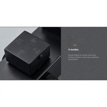 Colonne de douche noire mécanique