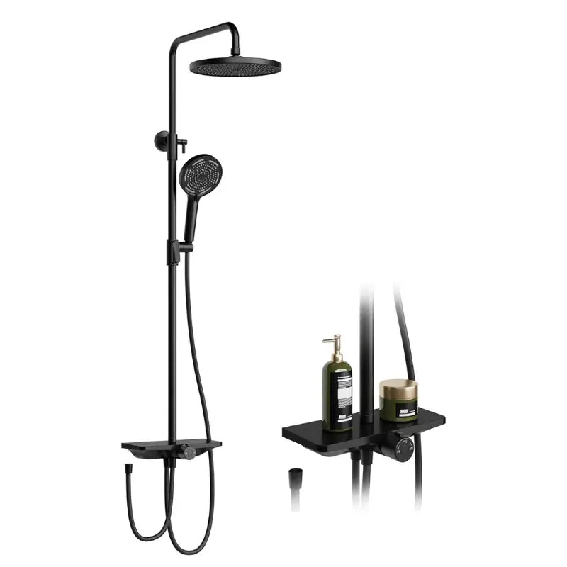 Colonne de douche sans robinetterie réglable