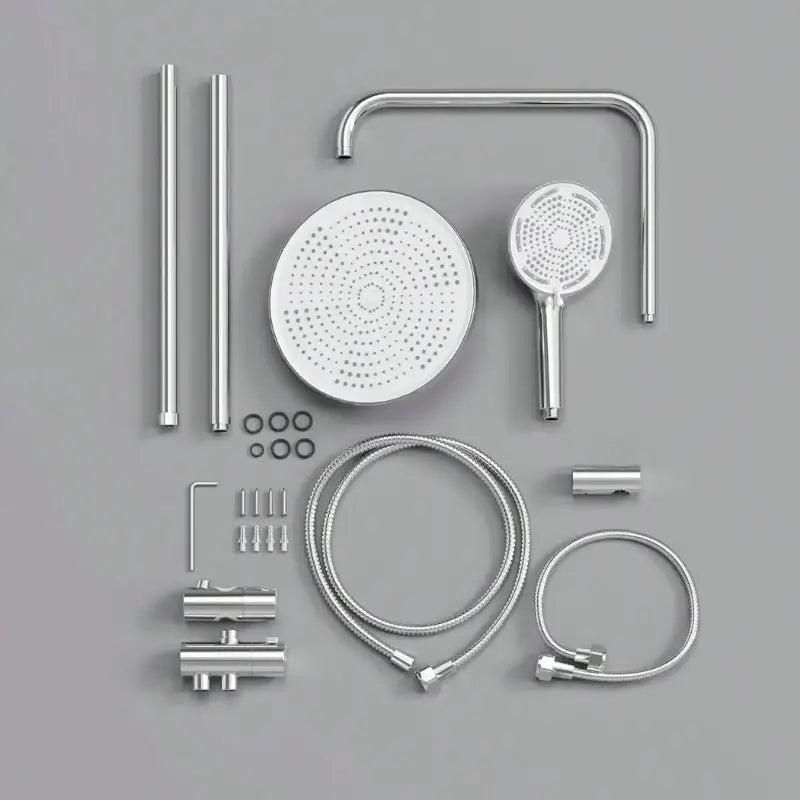 Colonne de douche sans robinetterie deux sorties