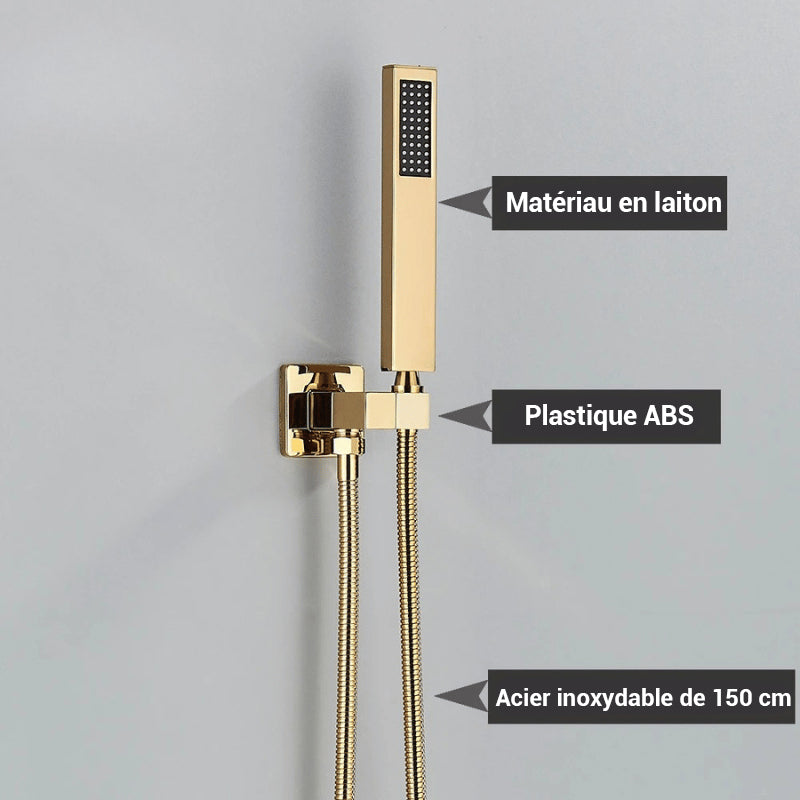 pommeau de douche anti calcaire élégant