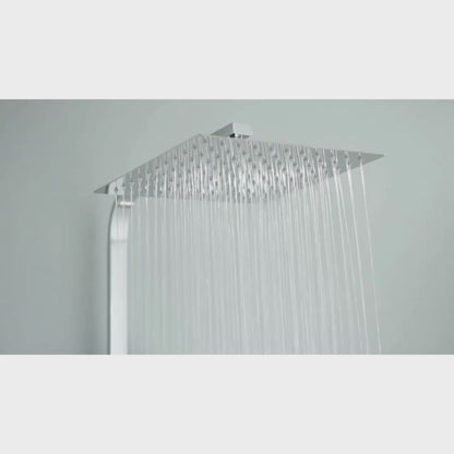 Colonne de douche en inox chrome