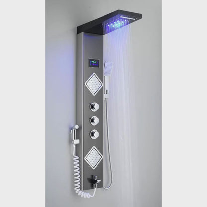 Colonne de douche hydromassante à LED